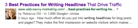 Google Authorship Sample for Rebecca Gill