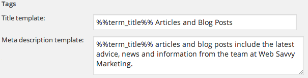 Tag Meta Definition