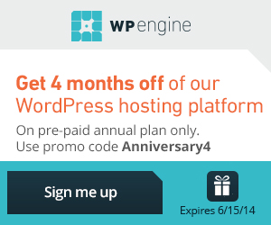 WP Engine Free WordPress Hosting Offer