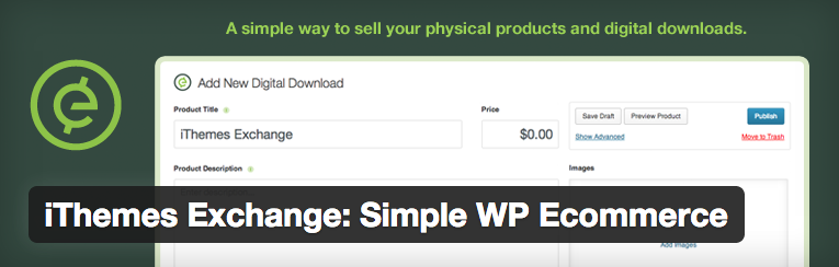 iThemes Exchange Simple WP Ecommerce