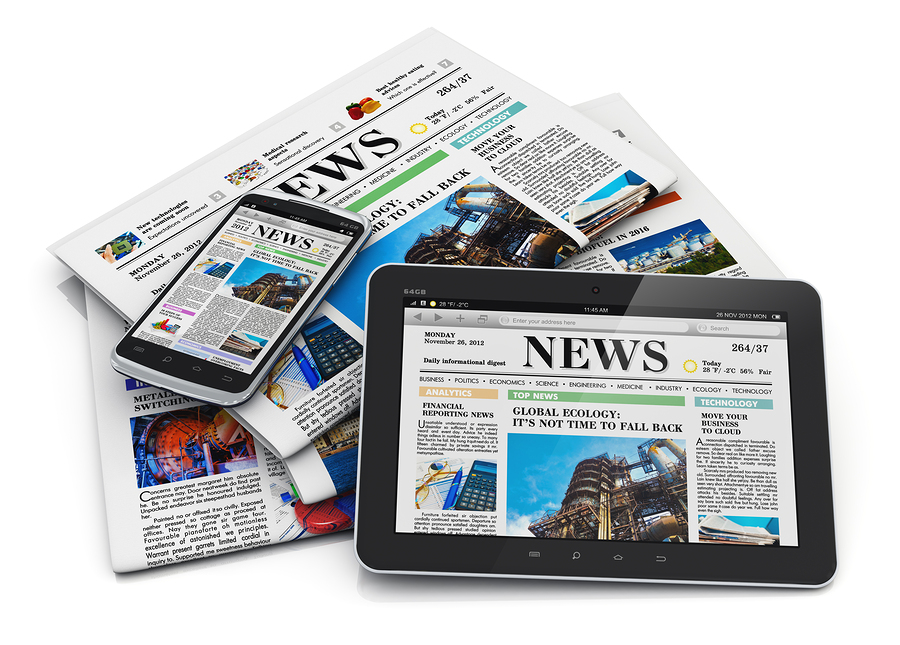 Newspaper and Mobile Devices