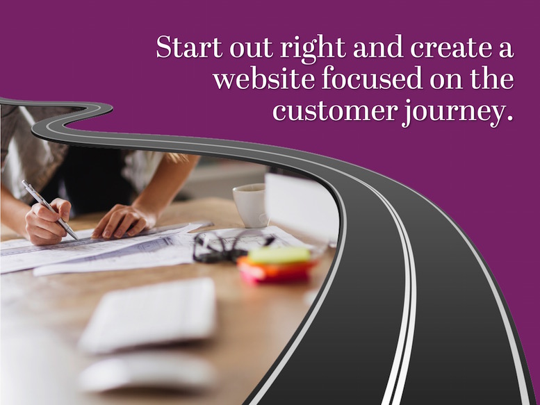 Create a website focused on the custom journey