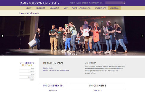 James Madison University Custom Theme